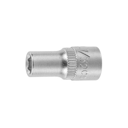 Holex 1/4 inch Drive Socket, 6 pt, 7/32 inch, 631022.21875 631022 7/32